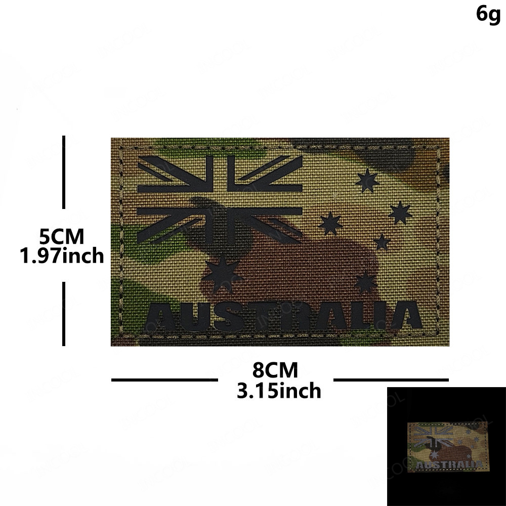 Embroidery Australia - شارات عاكسة للضوء مطرزة من المطاط