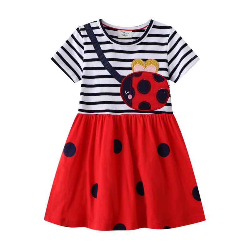 Embroidery Lady Bug - القفز متر جديد وصول الخنفساء التطريز