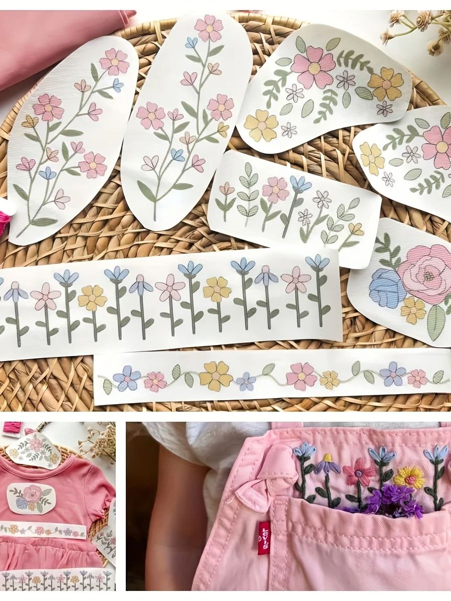 مجموعة واحدة من 8 قطع من الرسو - مراجعة Embroidery Meaning وسعره