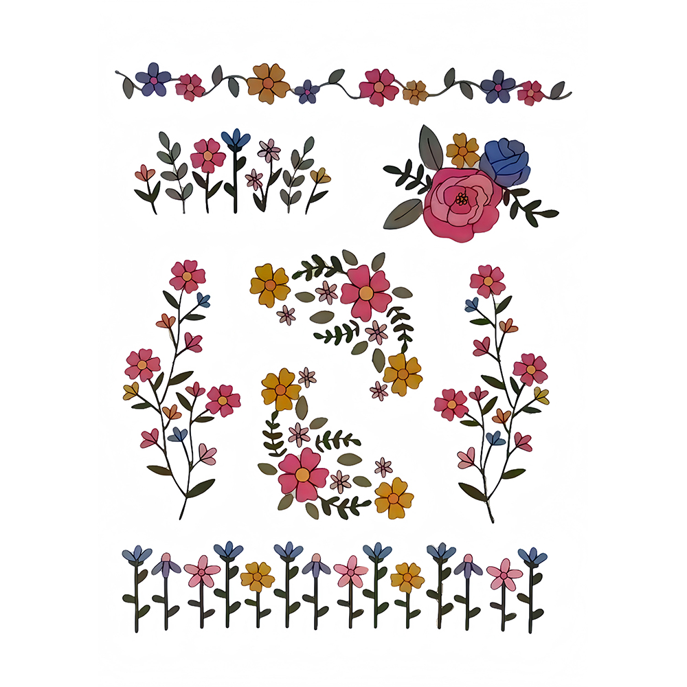 مجموعة واحدة من 8 قطع من الرسو - مراجعة Embroidery Meaning وسعره