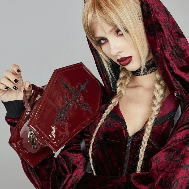 Harajuku Y2K لوليتا حقائب اليد - مراجعة Embroidery Gothic وسعره
