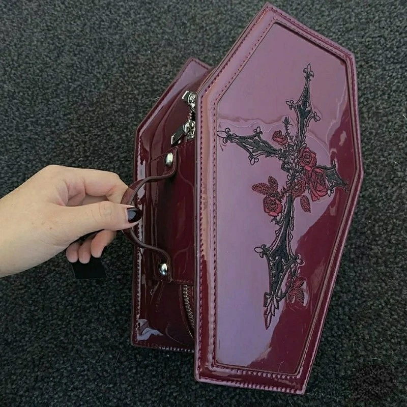 Harajuku Y2K لوليتا حقائب اليد - مراجعة Embroidery Gothic وسعره