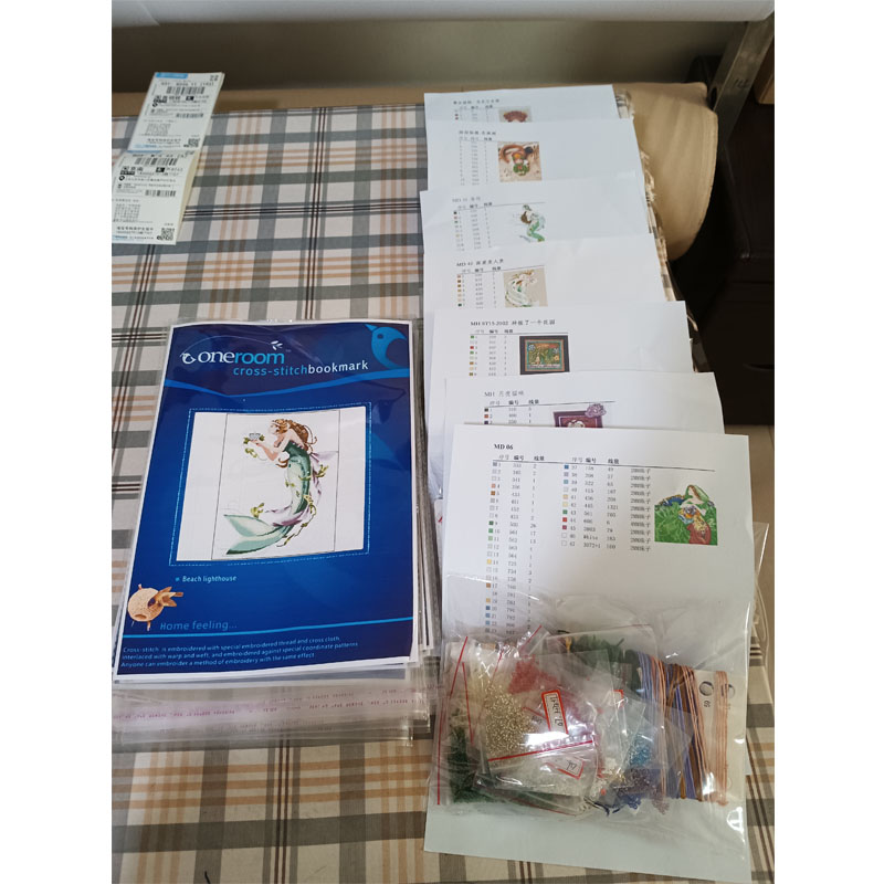 طقم تطريز بالخيوط المتقاطعة لل - مراجعة Embroidery Lady Bug وسعره