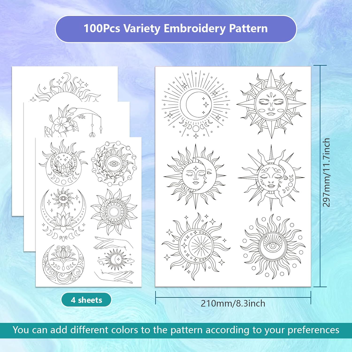 ملصقات تثبيت التطريز القابلة ل - مراجعة Embroidery Meaning وسعره
