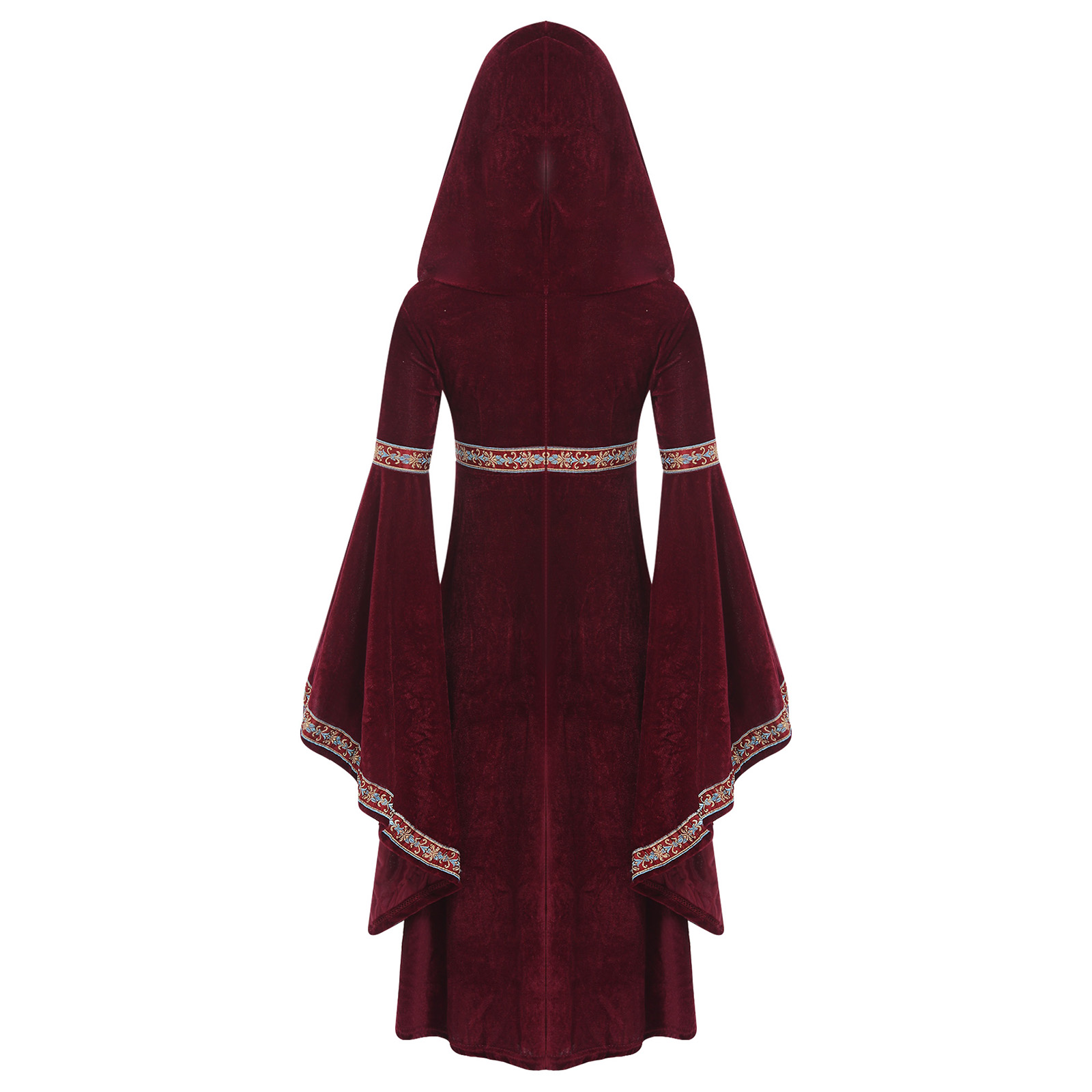 زي أميرة العصور الوسطى بقلنسوة - مراجعة Embroidery Gothic وسعره