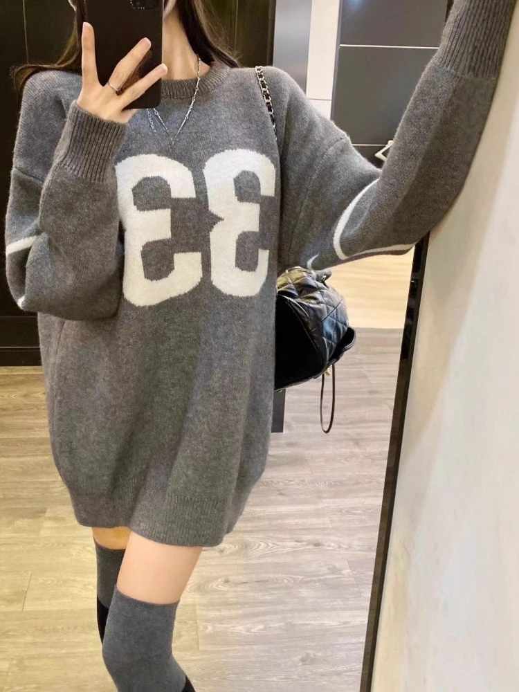 سترة نسائية محبوكة بتصميم Y2K  - مراجعة Embroidery Knit وسعره