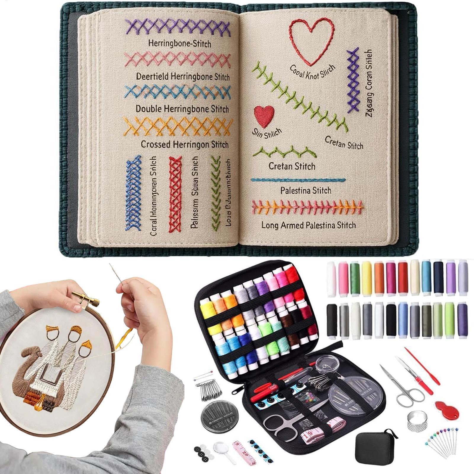 كتاب التطريز للمبتدئين 106 أنم - مراجعة Embroidery Meaning وسعره