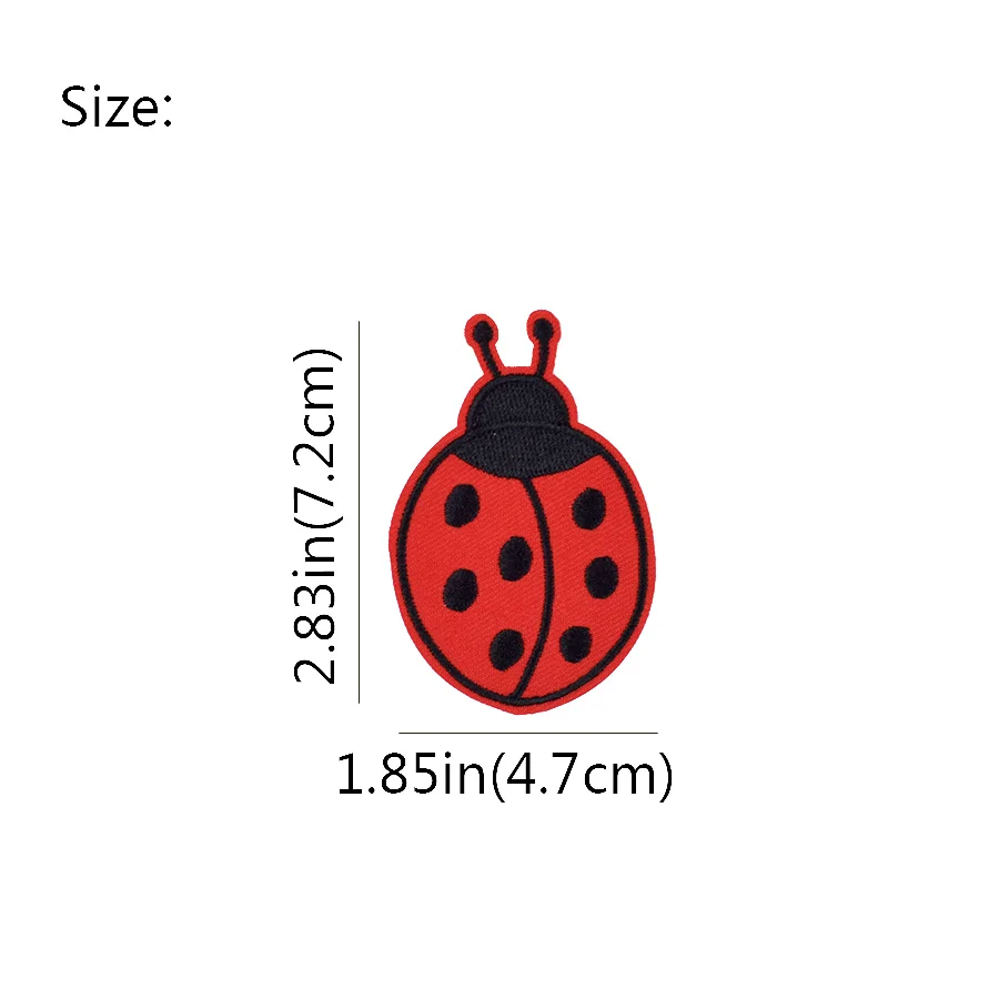 بقع للملابس الحديد على زين الح - مراجعة Embroidery Lady Bug وسعره