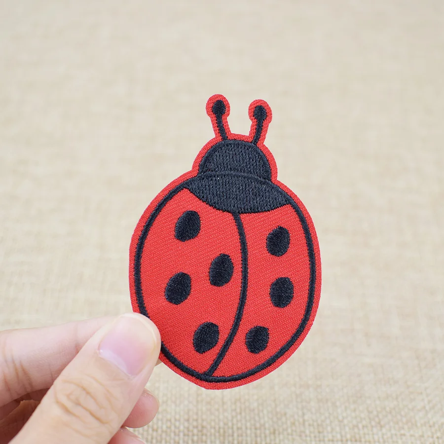 بقع للملابس الحديد على زين الح - مراجعة Embroidery Lady Bug وسعره