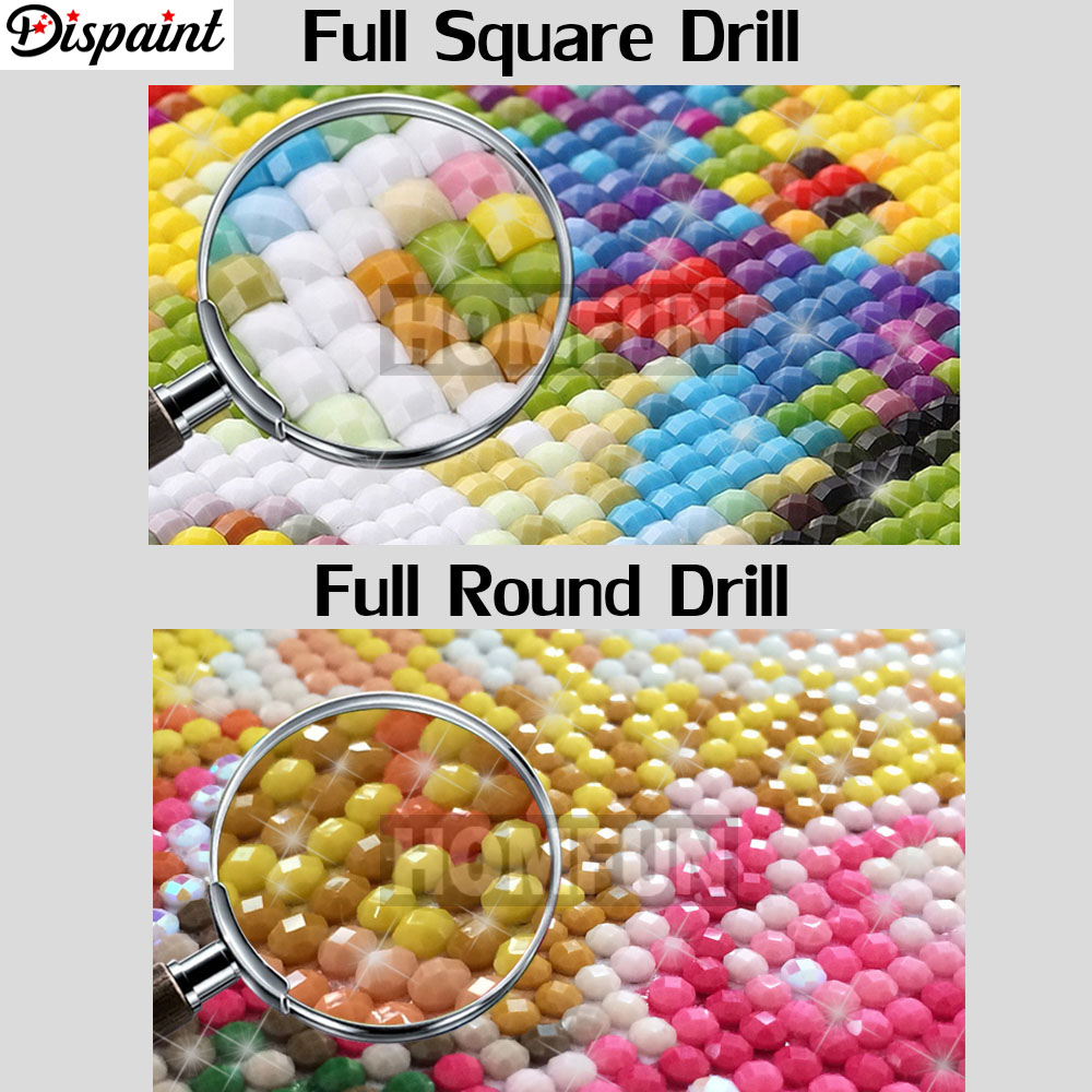Dispaint DIY الماس اللوحة 