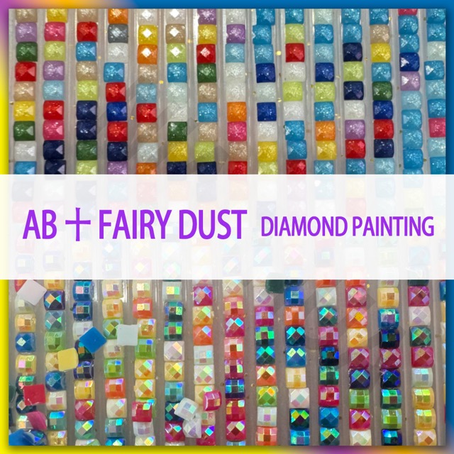 الراتنج AB الجنية الغبار الماس - مراجعة Embroidery Lady Bug وسعره