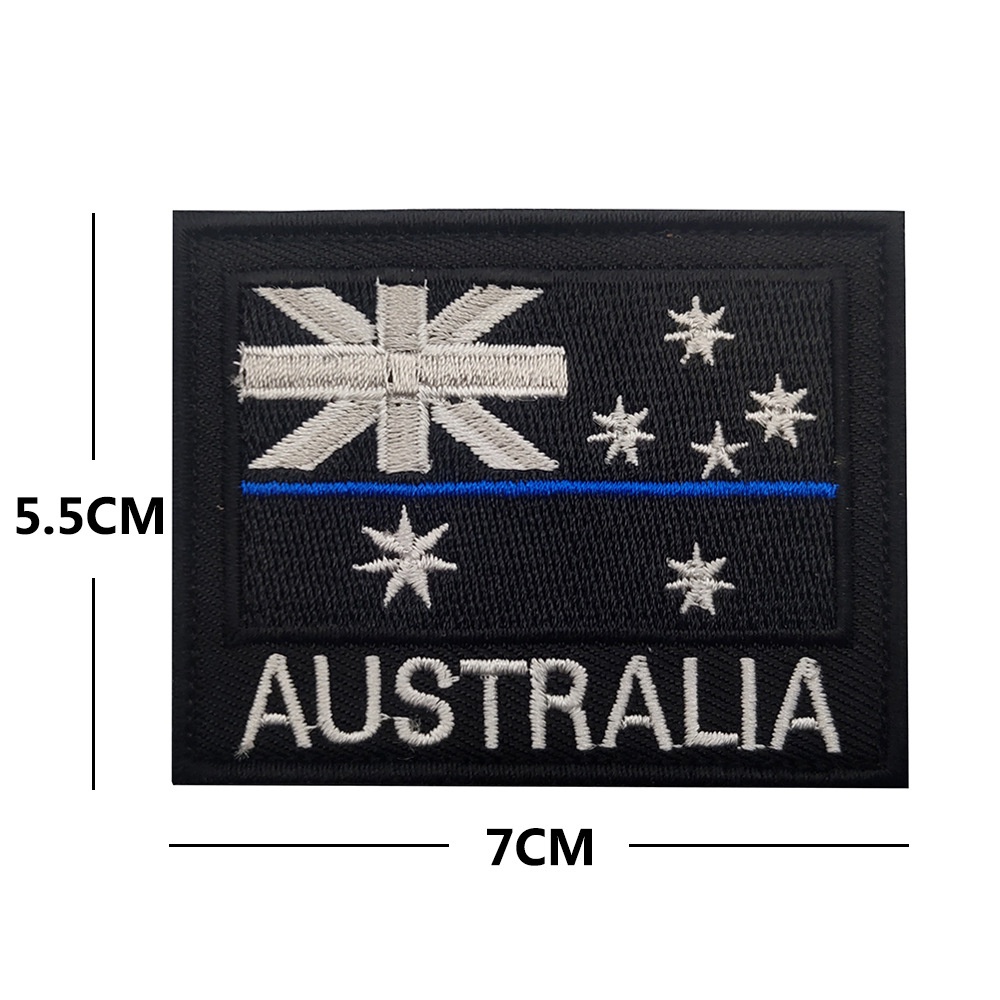 ثلاثية الأبعاد شارة مطرزة على  - مراجعة Embroidery Australia وسعره