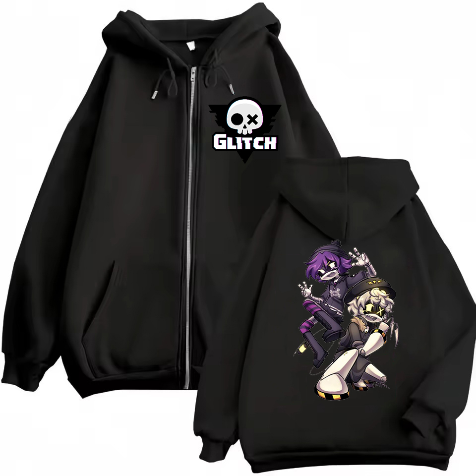 أنيمي القتل الطائرات بدون طيار - مراجعة Embroidery Zip Up Hoodie وسعره