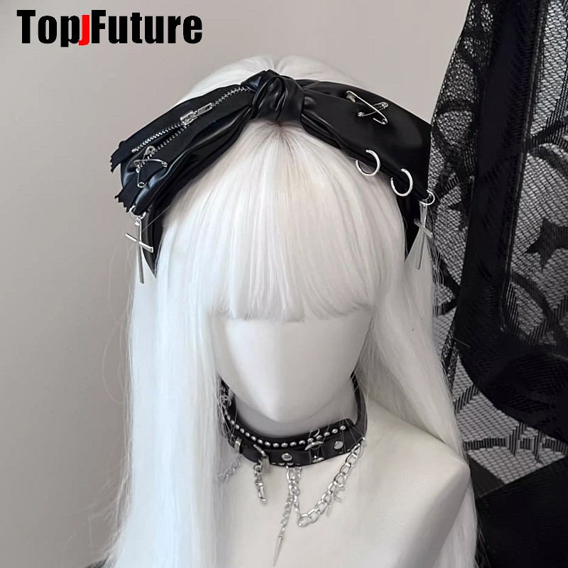 القوطية القوس الجلود Harajuku  - مراجعة Embroidery Gothic وسعره