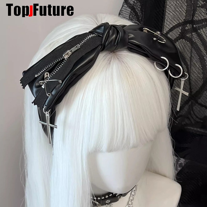 القوطية القوس الجلود Harajuku  - مراجعة Embroidery Gothic وسعره
