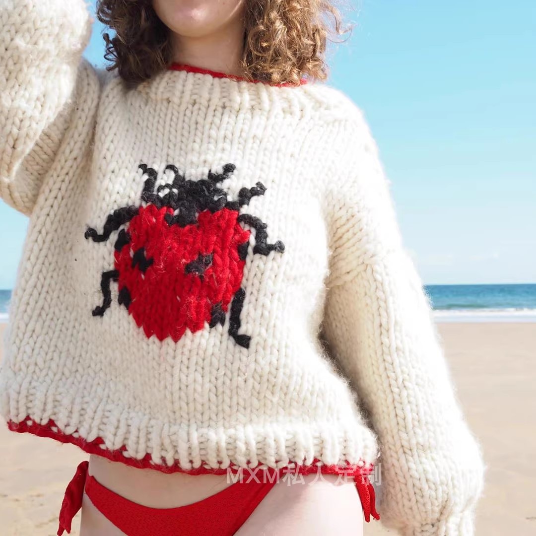 سبعة نجوم الخنفساء نمط الصوف ا - مراجعة Embroidery Lady Bug وسعره