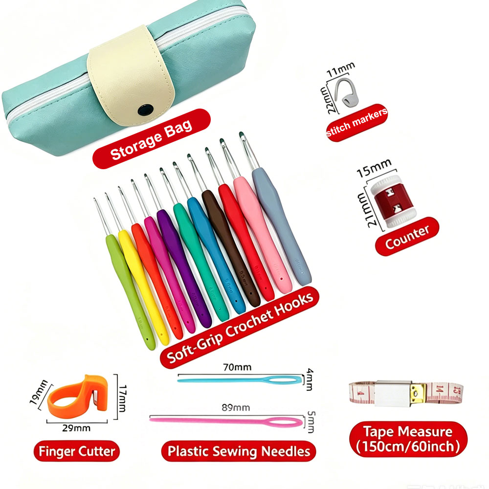 مجموعة من 37 قطعة من إبر الكرو - مراجعة Embroidery Needles وسعره