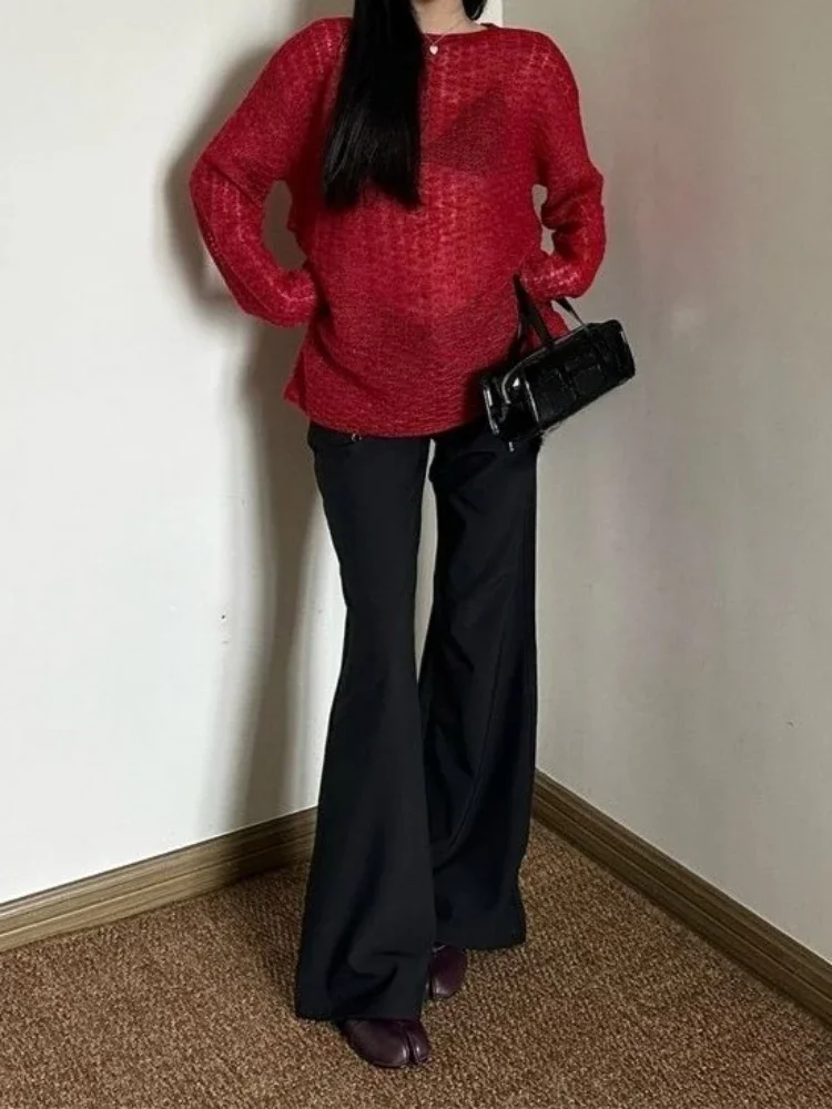 تي شيرت نسائي شفاف محبوك بتصمي - مراجعة Embroidery Knit وسعره